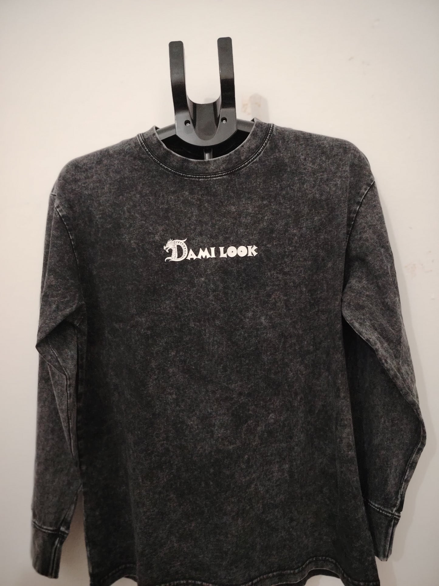 🎧 Nephop Skull Long Sleeve – Oversized | 230 GSM | DTG Print | HipHop Streetwear