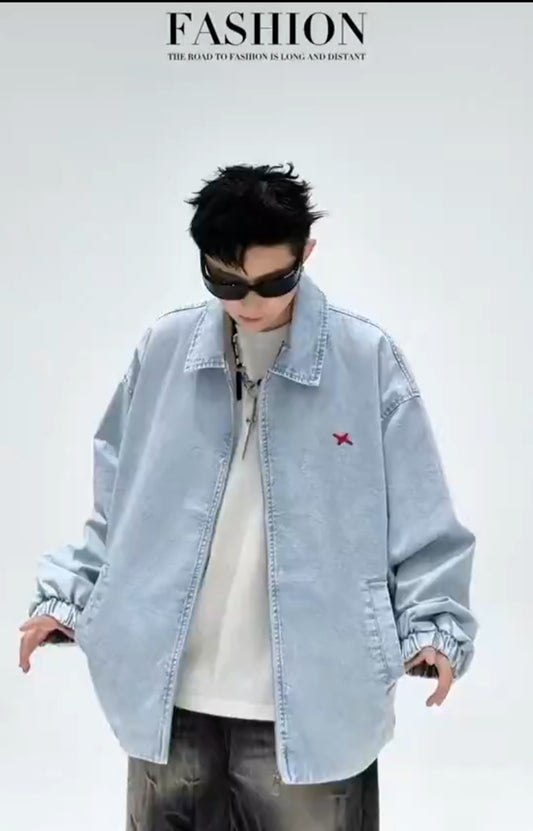 LEZ Men's Thermal Comfort winter Denim Jacket | WAFER Technology for 4-Way Stretch & Warmth